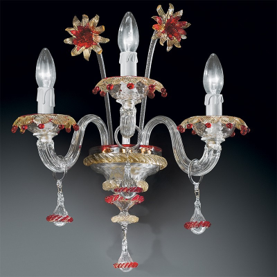 Sestriere - Lustre en verre de Murano