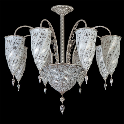 Palmira - Lustre en verre de Murano