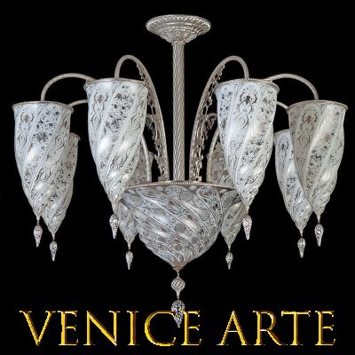 Palmira - Murano glass chandelier