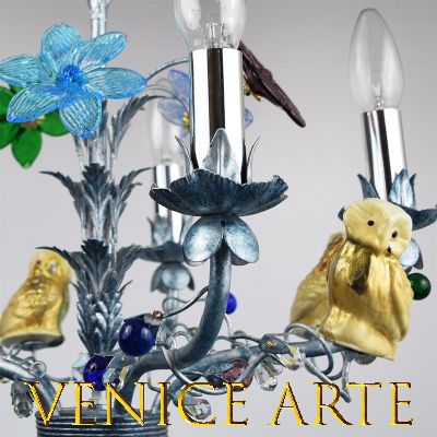 Civette - Lámpara de cristal de Murano