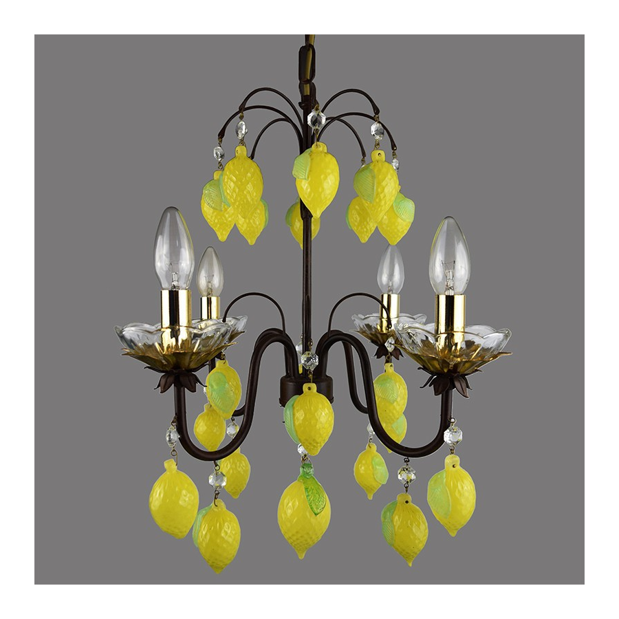 Lime - Lustre en verre de Murano