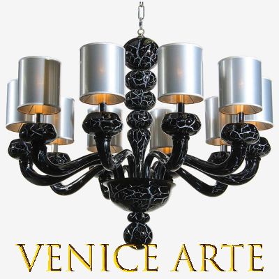Pellestrina - Murano glass chandelier
