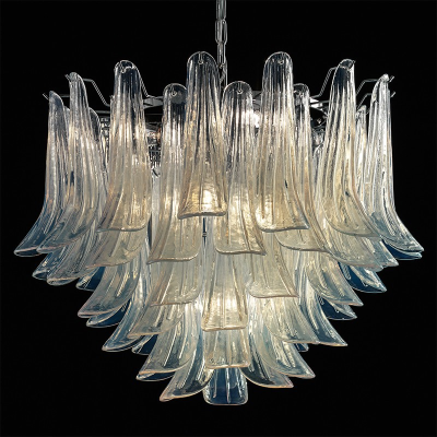 Lampadario in vetro di Murano