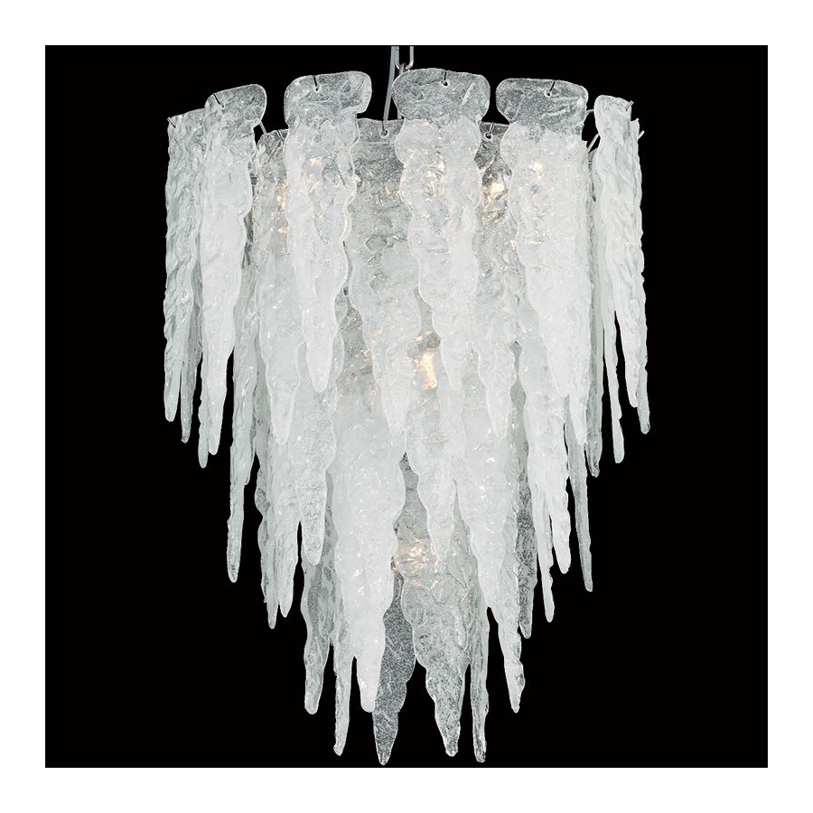 Stalactites - Lustre en verre de Murano