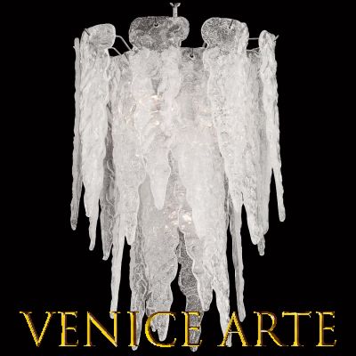 Stalactites - Murano Glas-Kronleuchter