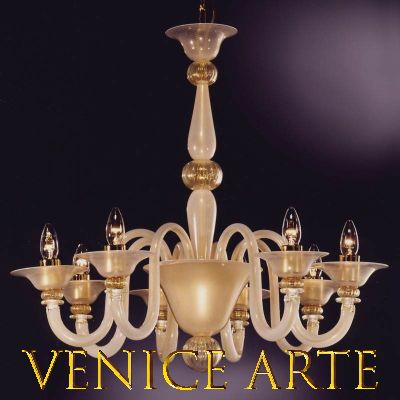 Riva Schiavoni - Murano glass chandelier