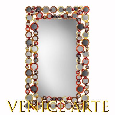 Dante - Specchio veneziano con cerchi