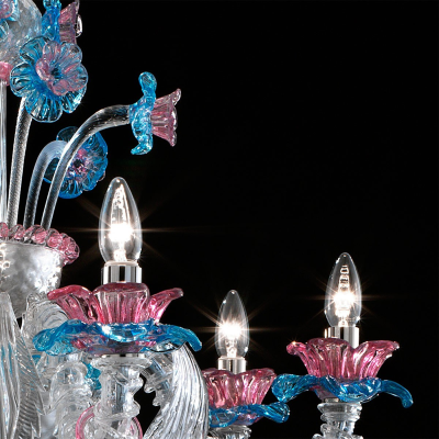 Romina - Lustre en verre de Murano  - 4