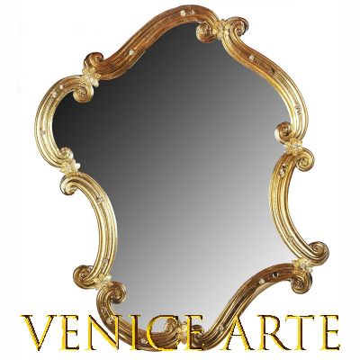 Sghembo Gold - Espejo veneciano